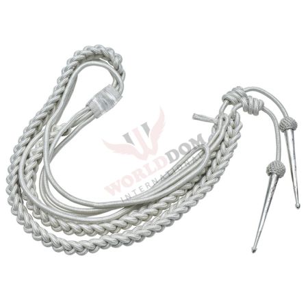 Army Air Force Navy Officer Silver Aiguillette