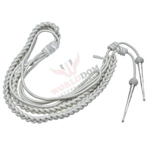 Army Air Force Navy Officer Silver Aiguillette