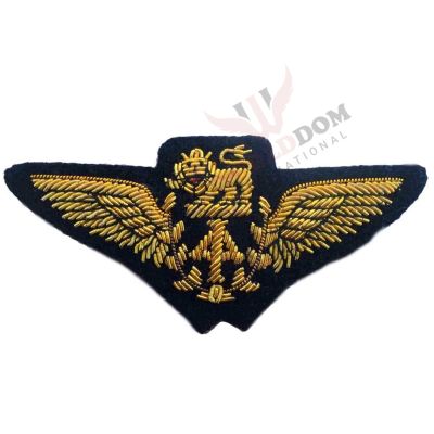 Wing Imperial Airways Gold Wire Bullion Badge