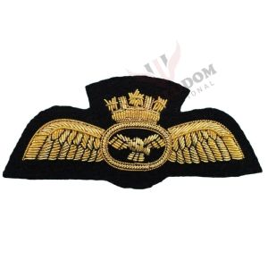 Pilot Officer Wings Bulliom Badge