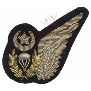 Pakistan Airforce Parachute Jump Instructor Half Wing Badge