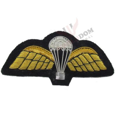 Airforce Parachute Wings Uniform Bullion Badge