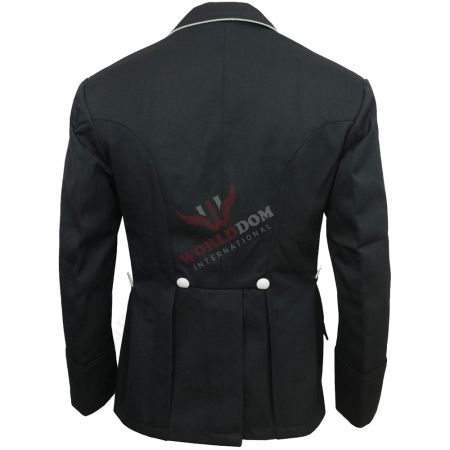 SS Officers Gabardine Wool Black Tunic #2