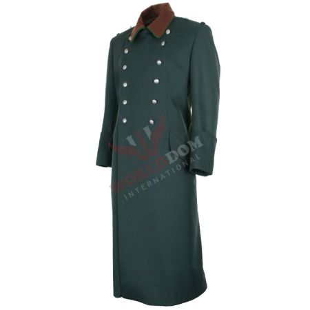 German M36 Gabardine Officers Long Coat #3