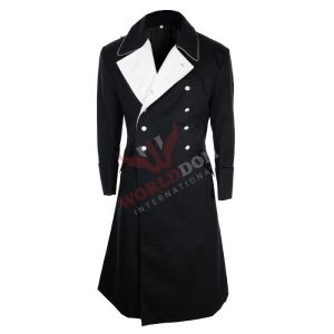 German M32 Black Gabardine Generals Coat
