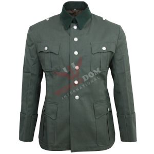 German Army Officers Gabardine Wool Tunic