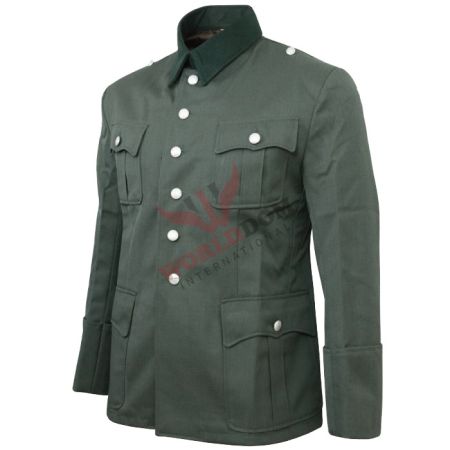 German Army Officers Gabardine Wool Tunic #2