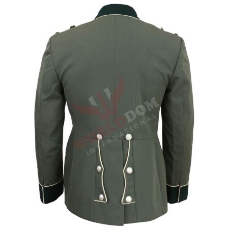 WW2 German M35 Waffenrock Tunic with White Piping #2