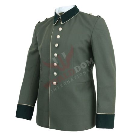 WW2 German M35 Waffenrock Tunic with White Piping #3