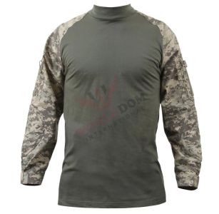 Military Combat Rag Sleeves Shirt