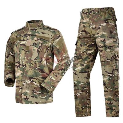Men Army Camouflage Uniform