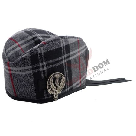 Felted Wool Tartan Glengarry