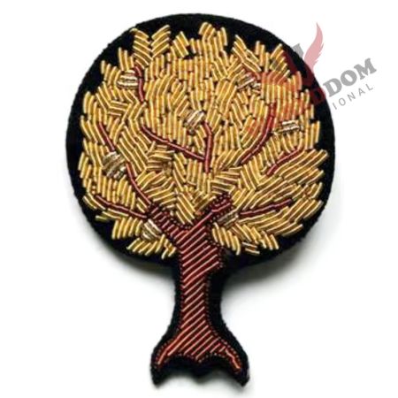 Antique Bronze Bullion Embroidery Pins Brooches