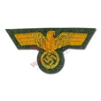 Bullion Cap Eagle Adolf Hitler Gold Field Grey