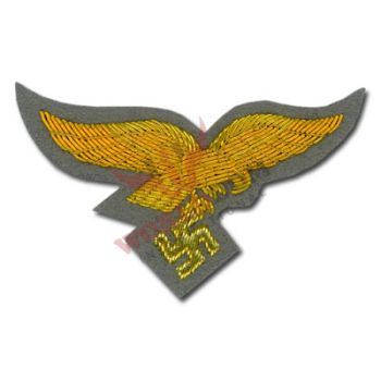 Bullion Cap Eagle Hermann Goering, Gold, Grey