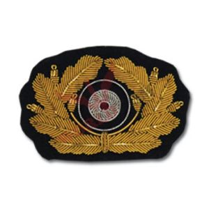 Army Generals Cap Wreath & Cockade, Gold