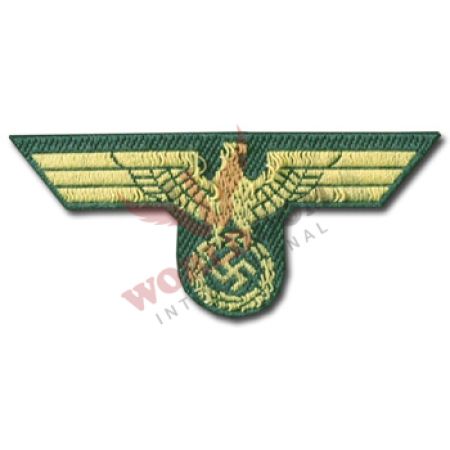 Bevo Insignia Panzer Cap Eagle Coastal Artillary EM