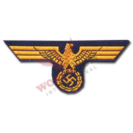 Bevo Insignia Panzer Cap Eagle Navy EM