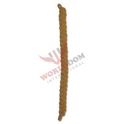 Golden Braided Cap Cords