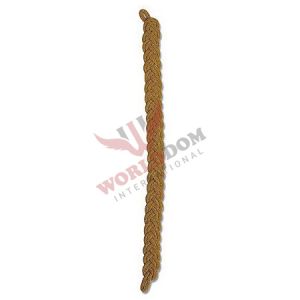 Golden Braided Cap Cords
