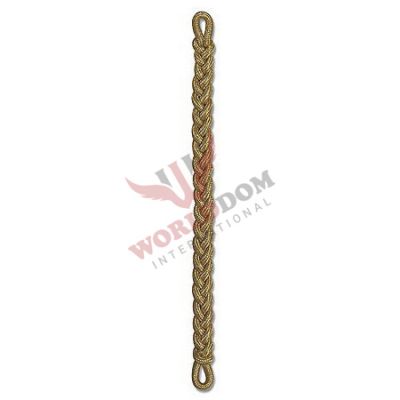 Braided Cap Cords Golden