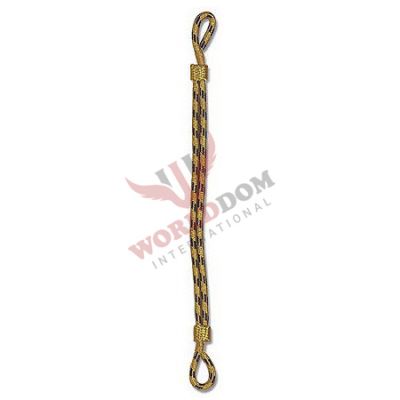 Golden Black Tie Cap Cords