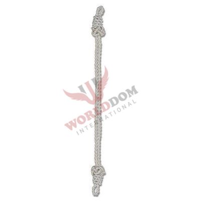 Silver Grey Nautical Tie Cap Cords