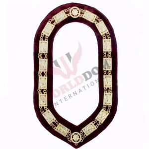 Daughters of Sphinx Chain Collar Gold Plated