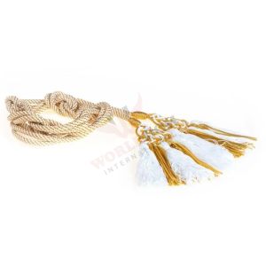 Battipanni Cincture Gold and White