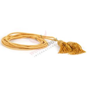 Cincture with Domed Tassels Golden