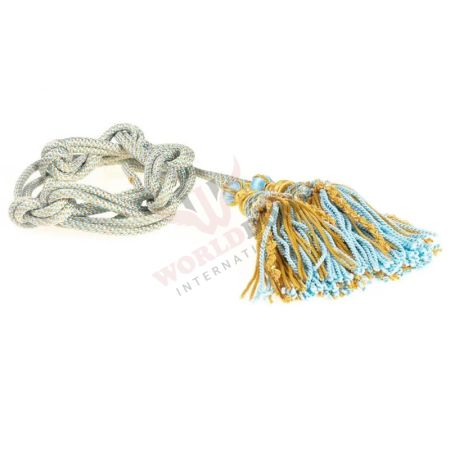 Cincture with Double Wooden Core Tassels