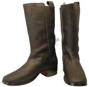 Smooth Side out Lined Artillery Boots