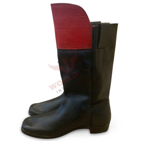 Civil War Era Red Top Boots