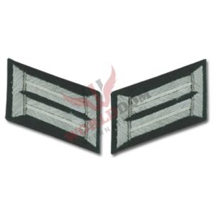 Army Officer Collar Tabs Infantry White