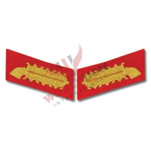 Bullion Collar Tabs Army Field Marshal