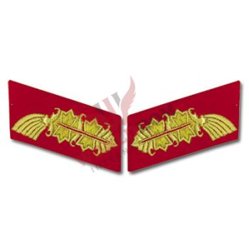 Bullion Collar Tabs Army General