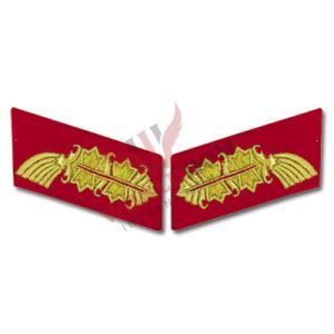 Bullion Collar Tabs Army General