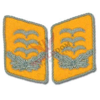 Luftwaffe Officer Collar Tabs Hauptmann