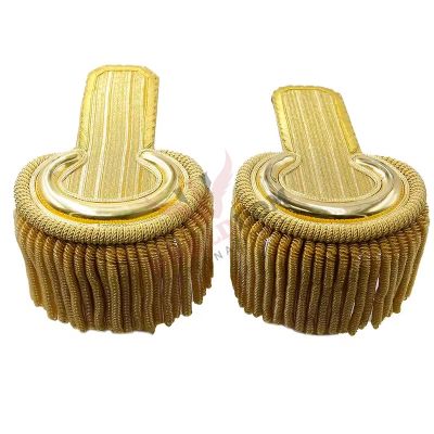 Gold Epaulettes with Bullion Fringes
