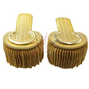 Gold Epaulettes with Bullion Fringes