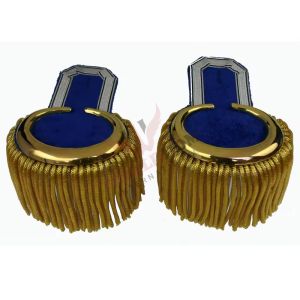 High Quality Gold Epaulettes with Bullion Fringes