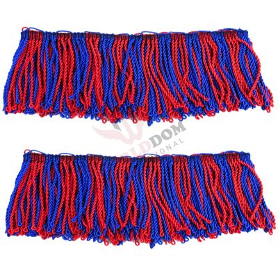 Blue & Red Masonic Fringes