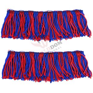 Blue & Red Masonic Fringes