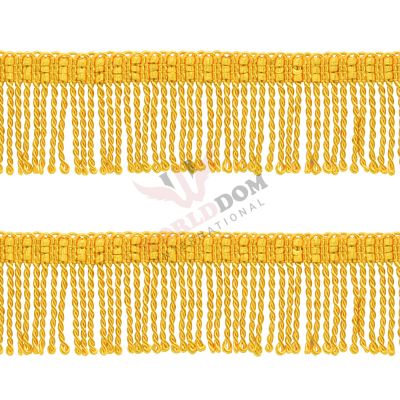 Rosette Head Bullion  Fringe Trim