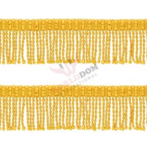 Rosette Head Bullion  Fringe Trim