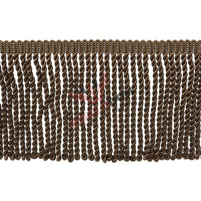 Black Satin Ribbon 3 Inch Bullion Fringe