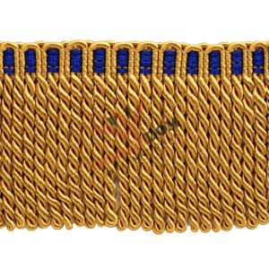 Knitted Header Golden Bullion Fringe