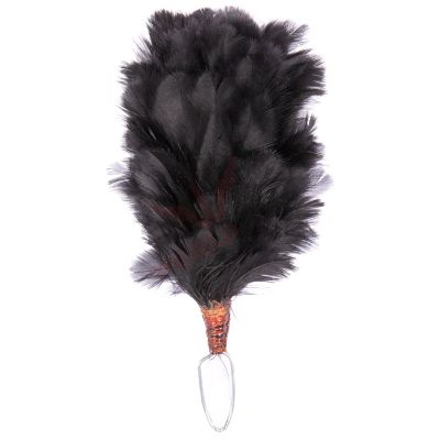 Black Regimental Feather Hackle