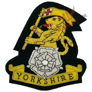 Yorkshire Regiment Bullion Blazer Badge