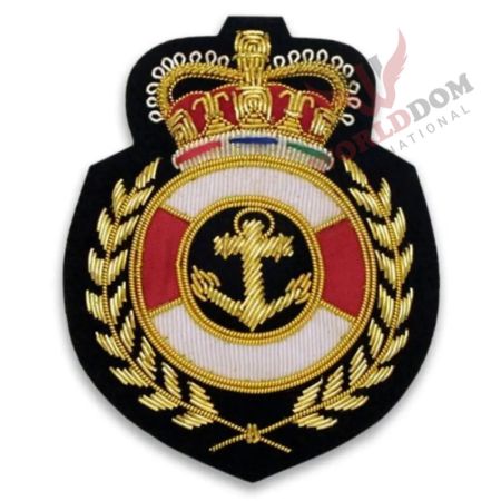 Hand Made Bullion Wire Blazer Badge